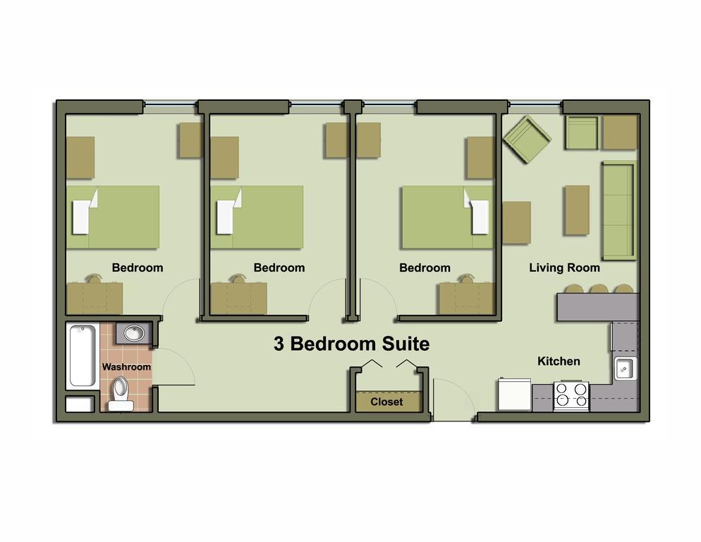 Unb Fredericton Accommodations Ruang foto